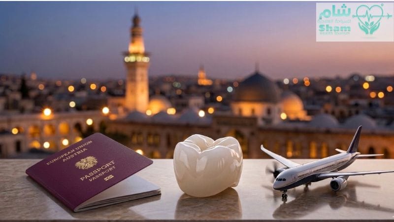 تجربة السياحة العلاجية في سوريا وتلبيس الأسنان الزيركون للمغتربين في أوروبا 2026