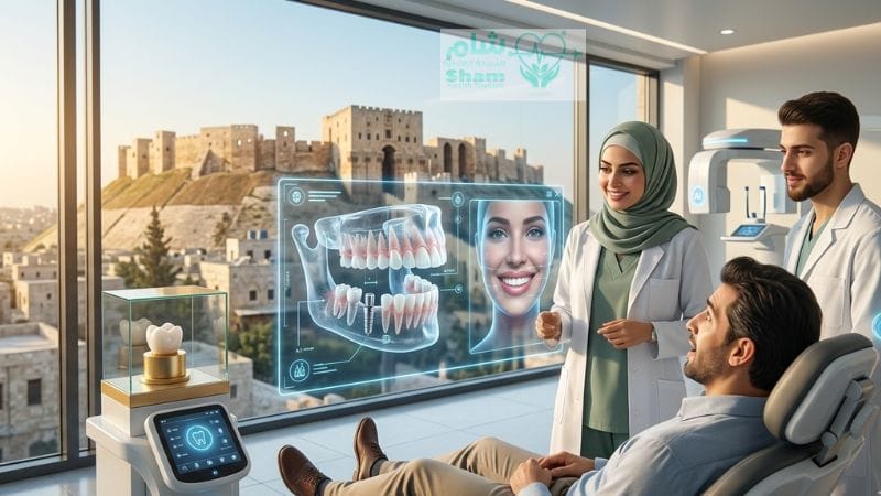 السياحة االعلاجية في سوريا -تكلفة زراعة الأسنان في سوريا 2026