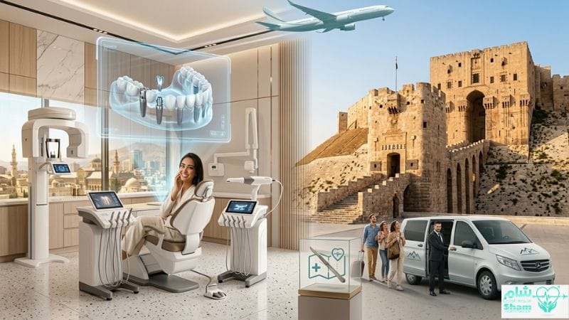 السياحة العلاجية في سوريا 2026
عيادة دكتور أسنان في سوريا